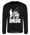 Sweatshirt This tug is my drug black фото