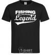 Мужская футболка Fishing legend Черный фото