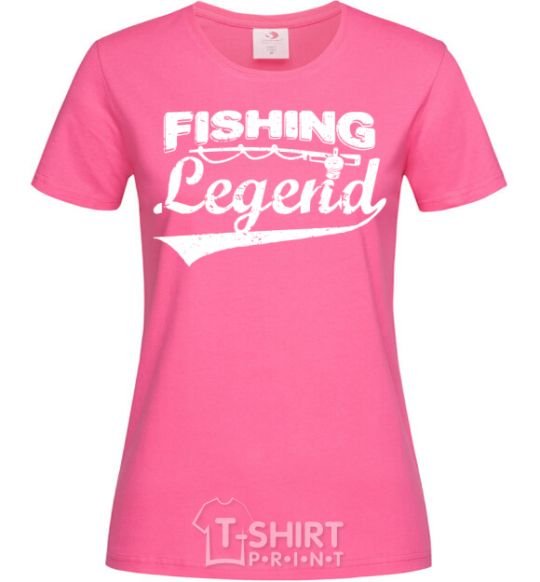 Women's T-shirt Fishing legend heliconia фото