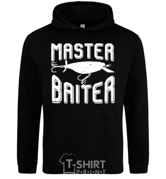 Men`s hoodie Master baiter black фото