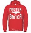 Men`s hoodie Master baiter bright-red фото