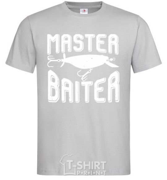 Men's T-Shirt Master baiter grey фото