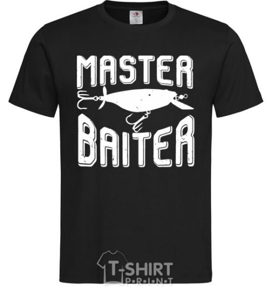 Men's T-Shirt Master baiter black фото