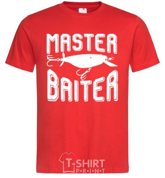 Men's T-Shirt Master baiter red фото