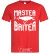 Men's T-Shirt Master baiter red фото