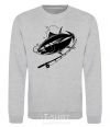 Sweatshirt Fish on the hook sport-grey фото