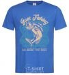 Men's T-Shirt Bass fishing royal-blue фото