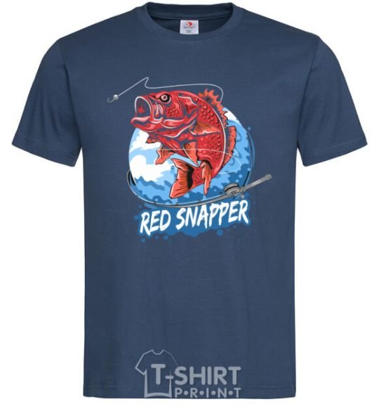 Мужская футболка Red snapper Темно-синий фото