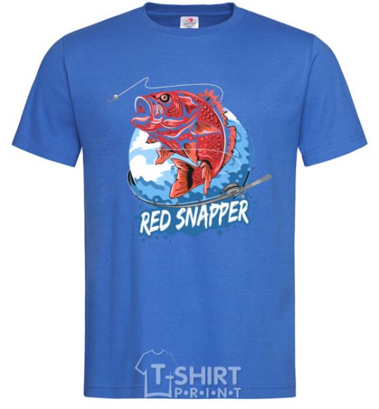 Мужская футболка Red snapper Ярко-синий фото