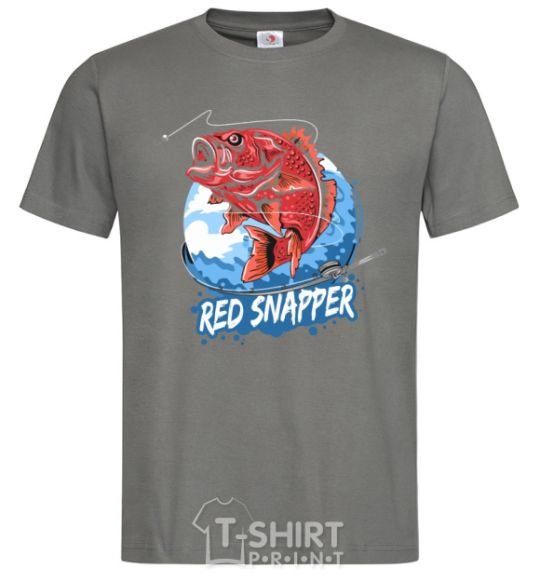 Мужская футболка Red snapper Графит фото