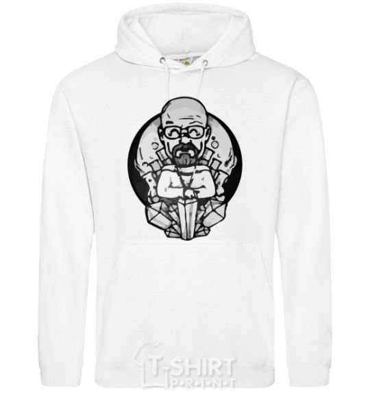 Men`s hoodie A sketch of Walter White White фото