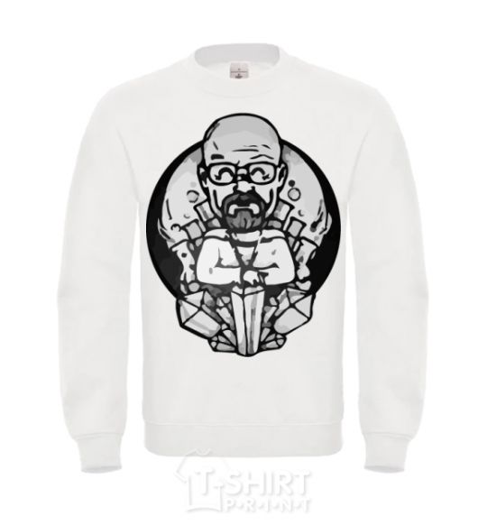 Sweatshirt A sketch of Walter White White фото