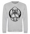 Sweatshirt A sketch of Walter White sport-grey фото