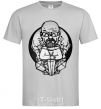 Men's T-Shirt A sketch of Walter White grey фото