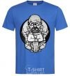 Men's T-Shirt A sketch of Walter White royal-blue фото