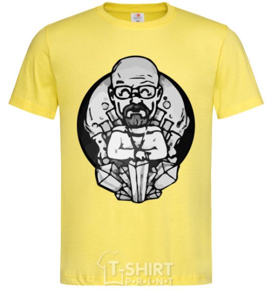 Men's T-Shirt A sketch of Walter White cornsilk фото