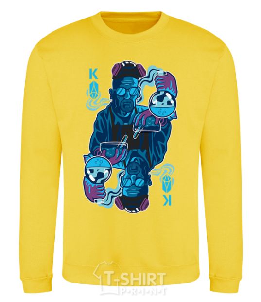 Sweatshirt Mr. Heisenberg yellow фото