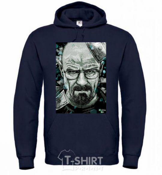 Men`s hoodie Heisenberg navy-blue фото