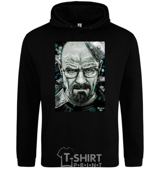 Мужская толстовка (худи) Heisenberg Черный фото