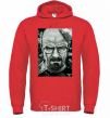 Men`s hoodie Heisenberg bright-red фото