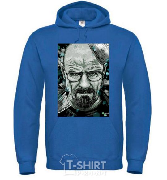 Men`s hoodie Heisenberg royal фото