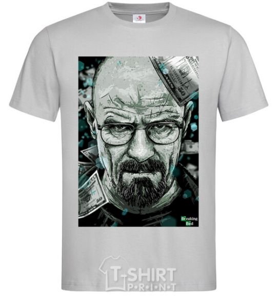 Мужская футболка Heisenberg Серый фото