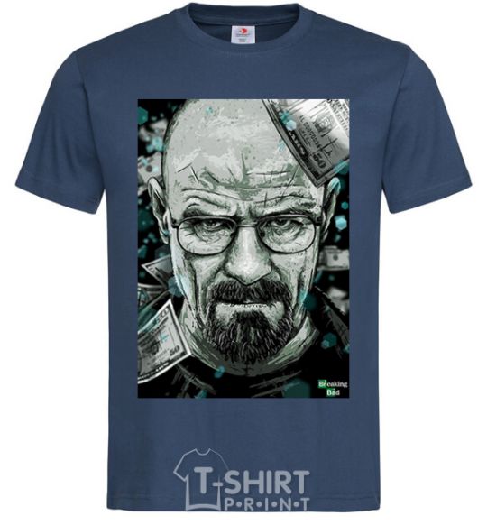 Men's T-Shirt Heisenberg navy-blue фото