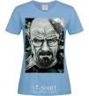 Women's T-shirt Heisenberg sky-blue фото