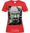 Женская футболка Heisenberg Красный фото