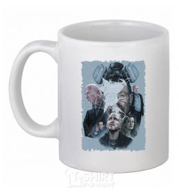 Ceramic mug BR BA art White фото