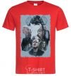 Men's T-Shirt BR BA art red фото