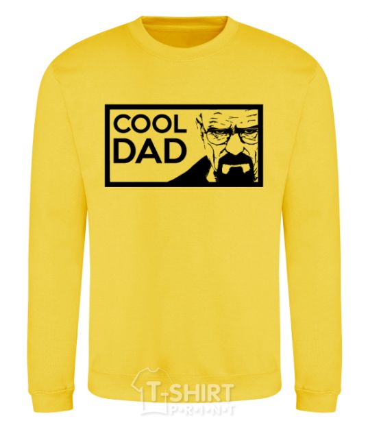 Sweatshirt Cool DAD yellow фото