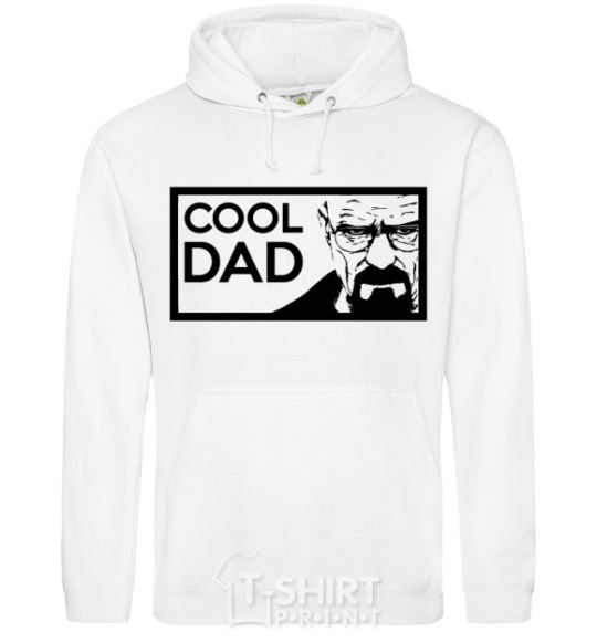 Men`s hoodie Cool DAD White фото