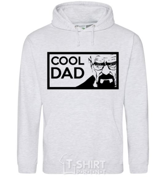 Men`s hoodie Cool DAD sport-grey фото
