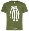 Men's T-Shirt Pomegranate hand millennial-khaki фото