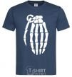 Men's T-Shirt Pomegranate hand navy-blue фото