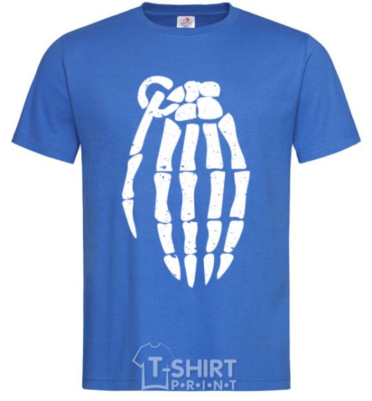 Men's T-Shirt Pomegranate hand royal-blue фото