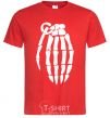 Men's T-Shirt Pomegranate hand red фото