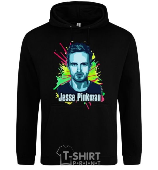 Мужская толстовка (худи) Jessie Pinkman Черный фото