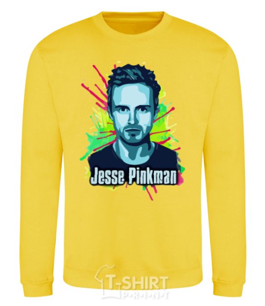 Sweatshirt Jessie Pinkman yellow фото