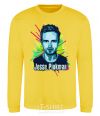 Sweatshirt Jessie Pinkman yellow фото