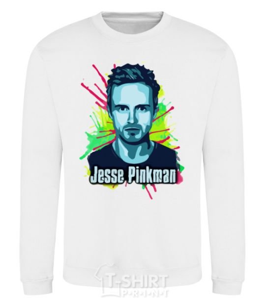 Sweatshirt Jessie Pinkman White фото