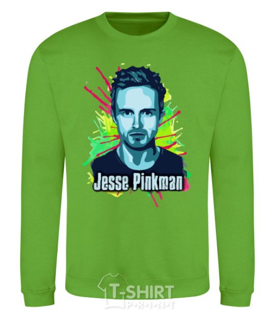 Свитшот Jessie Pinkman Лаймовый фото