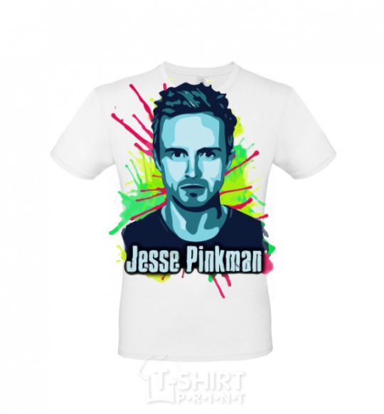 Мужская футболка Jessie Pinkman Белый фото