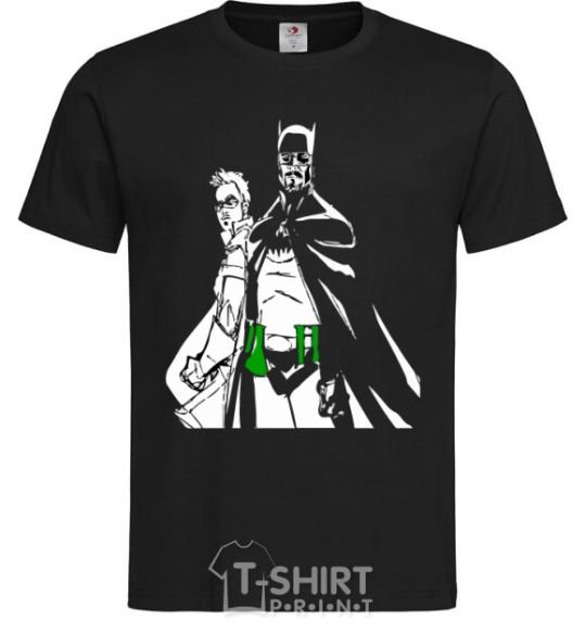 Мужская футболка Pinkman Heisenberg Robin Batman Черный фото