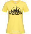 Women's T-shirt Walter White respect Chemistry cornsilk фото
