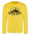 Sweatshirt Walter White respect Chemistry yellow фото