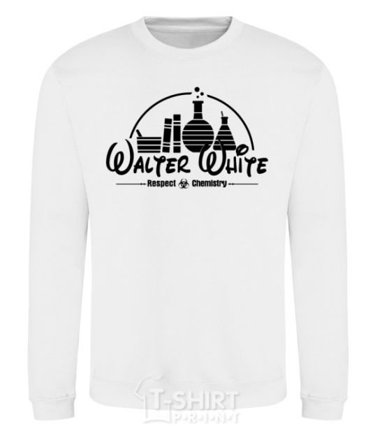 Sweatshirt Walter White respect Chemistry White фото