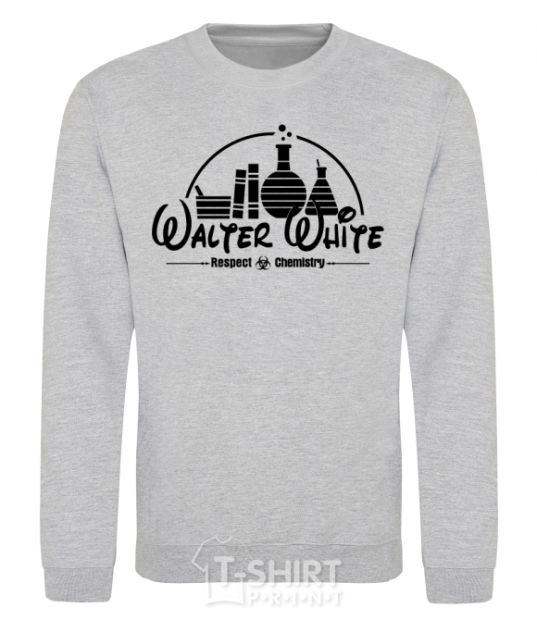 Sweatshirt Walter White respect Chemistry sport-grey фото