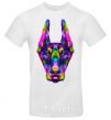 Men's T-Shirt Colored doberman White фото